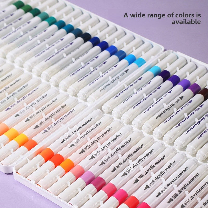 12 Pieces Plastic Marker Pens Set For Drawing And Writing