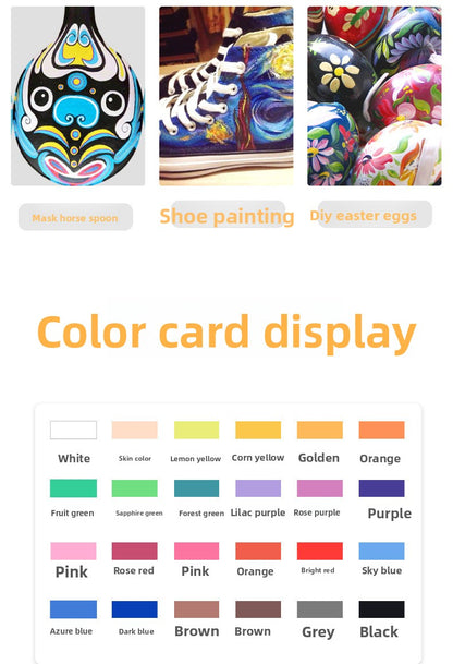 1 Set Drawing Pigments For Artistic Use