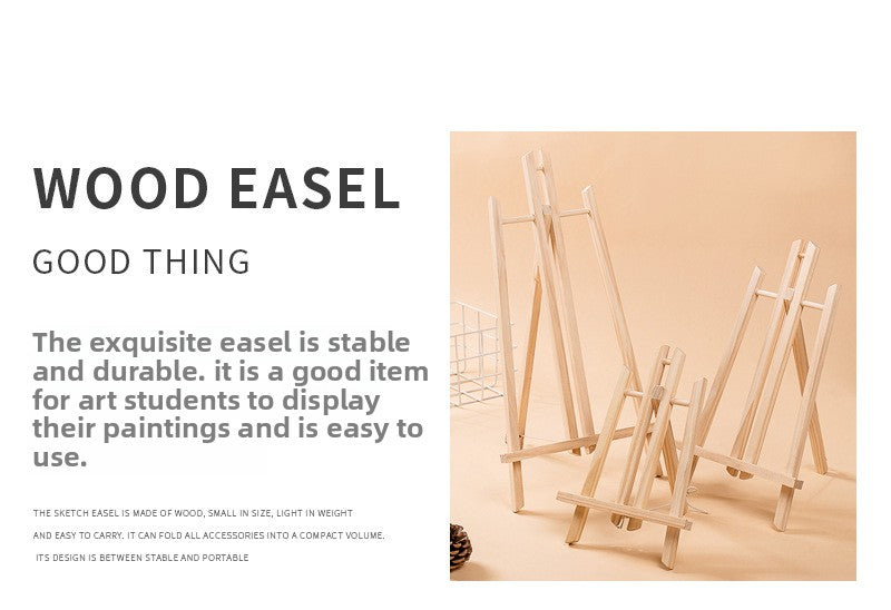 Wooden Drawing Board For Artists, Durable And Lightweight Easel Accessory For Painting And Sketching