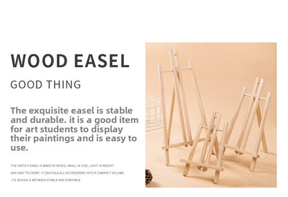 Wooden Drawing Board For Artists, Durable And Lightweight Easel Accessory For Painting And Sketching