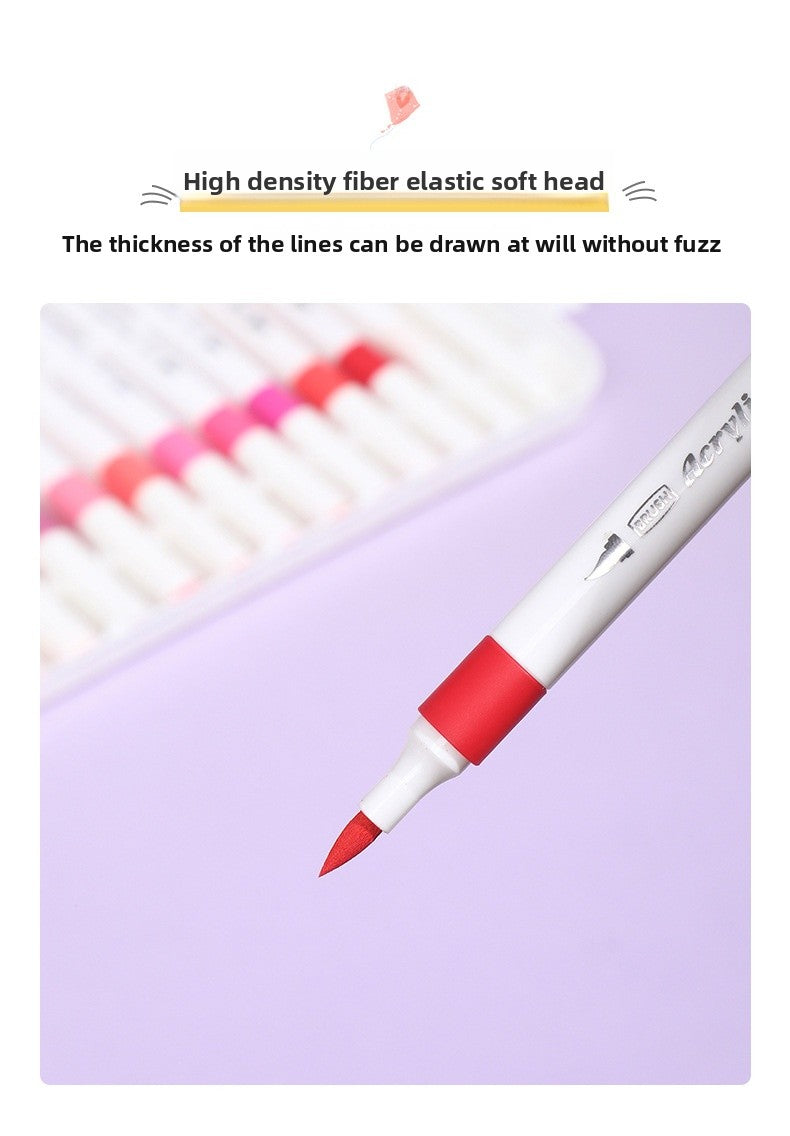 12 Pieces Plastic Marker Pens Set For Drawing And Writing