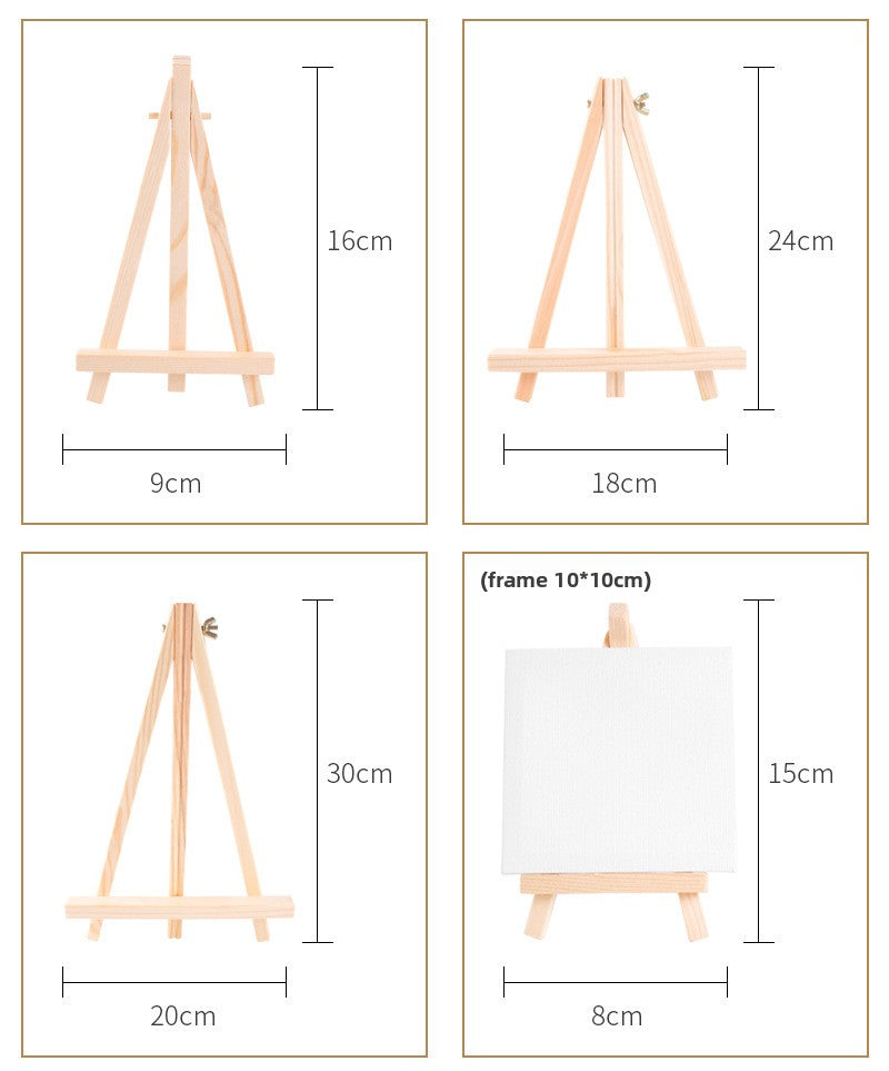 Wooden Drawing Board For Artists, Durable And Lightweight Easel Accessory For Painting And Sketching