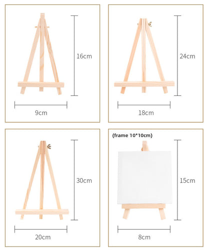 Wooden Drawing Board For Artists, Durable And Lightweight Easel Accessory For Painting And Sketching