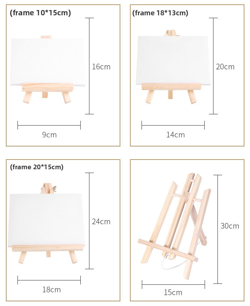 Wooden Drawing Board For Artists, Durable And Lightweight Easel Accessory For Painting And Sketching