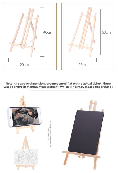 Wooden Drawing Board For Artists, Durable And Lightweight Easel Accessory For Painting And Sketching