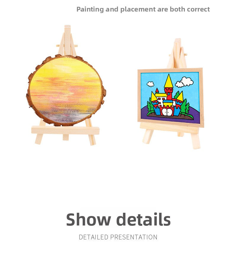 Wooden Drawing Board For Artists, Durable And Lightweight Easel Accessory For Painting And Sketching
