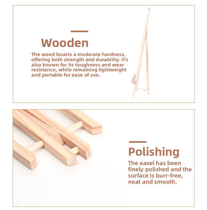Wooden Drawing Board For Artists, Durable And Lightweight Easel Accessory For Painting And Sketching