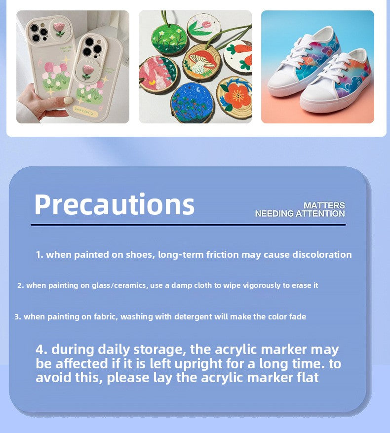 Plastic Watercolor Pen For Artistic Painting And Creative Drawing