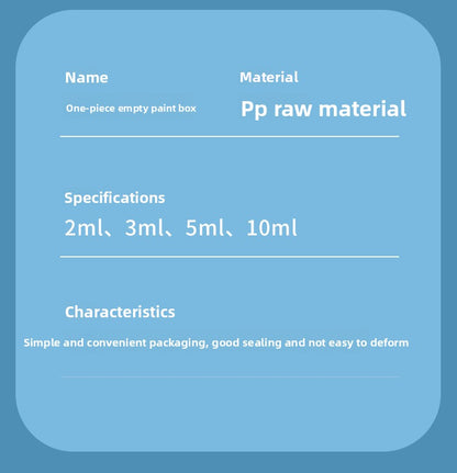 Plastic Drawing Pigments For Creative Art Projects And Color Mixing
