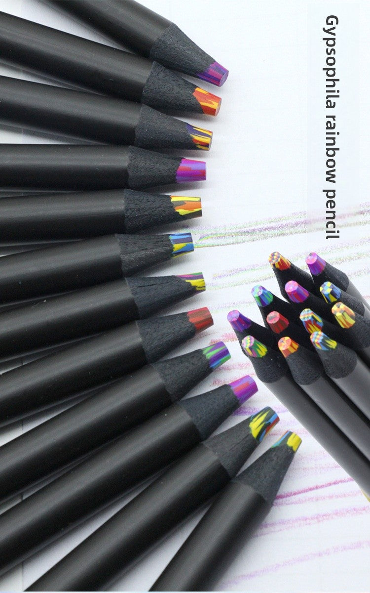 12 Pieces Wooden Drawing Pencils Set For Sketching And Art