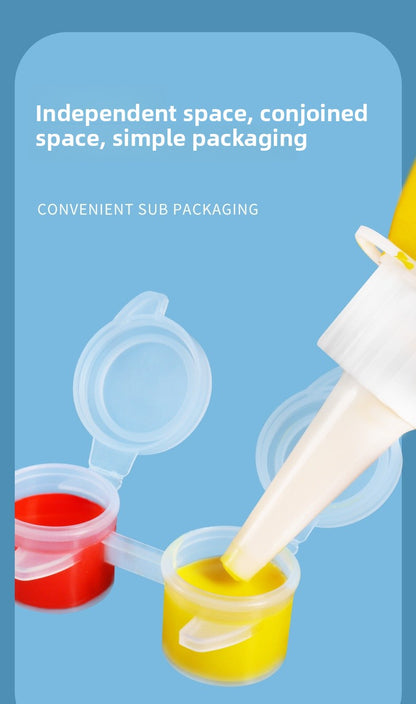 Plastic Drawing Pigments For Creative Art Projects And Color Mixing