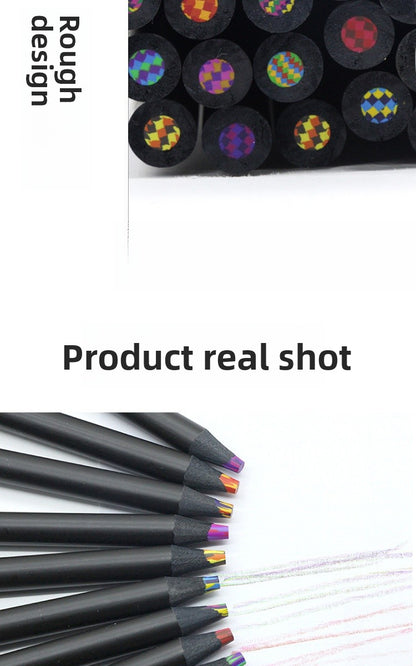 12 Pieces Wooden Drawing Pencils Set For Sketching And Art