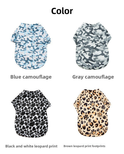 Maple Leaf Pet Clothing For Dogs Made Of Durable Polyester Material