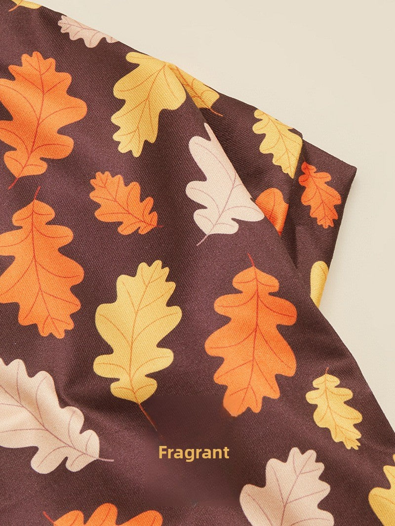 Maple Leaf Pet Clothing For Dogs Made Of Durable Polyester Material