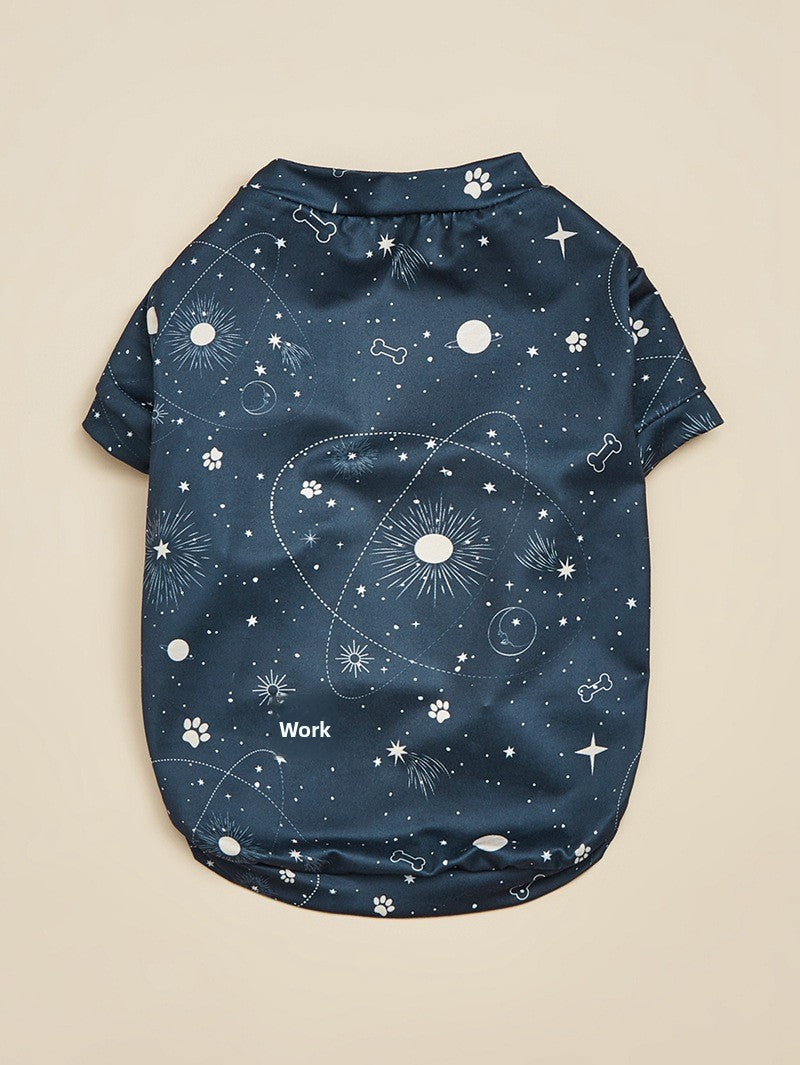 Maple Leaf Pet Clothing For Dogs Made Of Durable Polyester Material