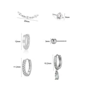 JQH86-166-4-461-3-W36-91-210-1-White Gold -6PCS