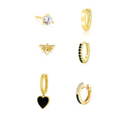 JQH086-98-166-4-190-191-W210-7- Gold -6PCS