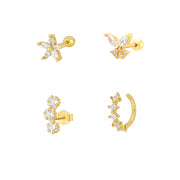 JQH140-5-206-1-274-W78- Gold -4PCS