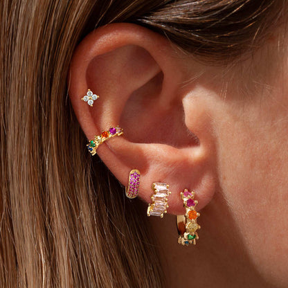 For Earrings Made Of Copper, 5 Pieces In Golden Color
