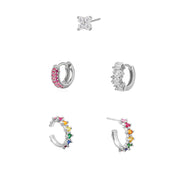 JQH189-2-222-1-289-1-292-1-W353-2-White Gold -5PCS