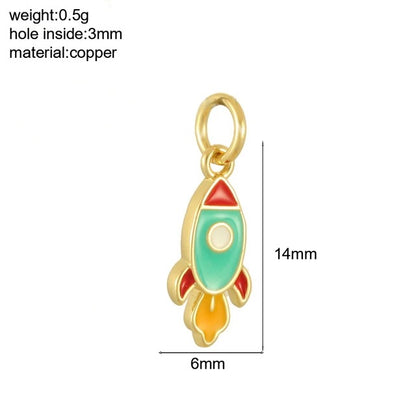 Copper Plant Pendant In Pastoral Style, Available In Colour Finish