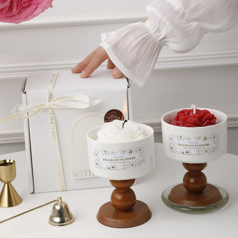 Retro Style Scented Candle For Home Decor, Perfect For Creating A Cozy And Inviting Atmosphere