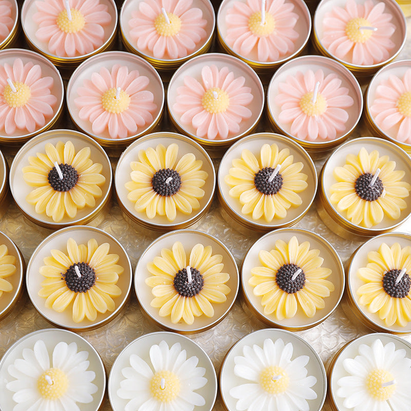 Handmade Wax Scented Candle For Home Decor, Crafted With Natural Wax For A Soothing Aroma