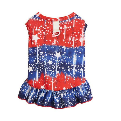 American Flag Pet Clothing For Independence Day, Made Of Durable Polyester, Perfect For Dogs