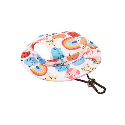 Cartoon Style Pet Hat Made Of Soft Polyester, Comfortable And Durable For Your Pet