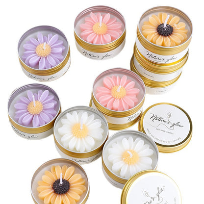 Handmade Wax Scented Candle For Home Decor, Crafted With Natural Wax For A Soothing Aroma