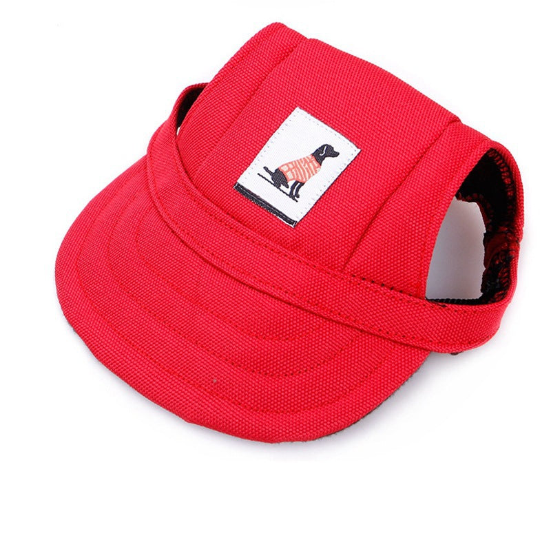 Summer Canvas Pet Hat For Dogs And Cats, Lightweight And Breathable Design