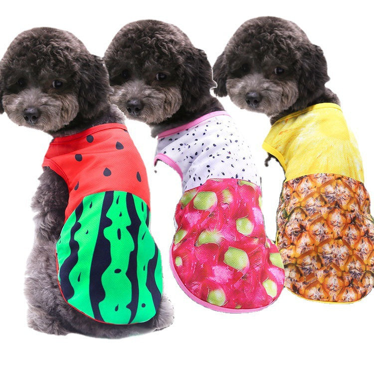 Pet Clothing Made Of Polyester For Spring And Summer, Perfect For Dogs