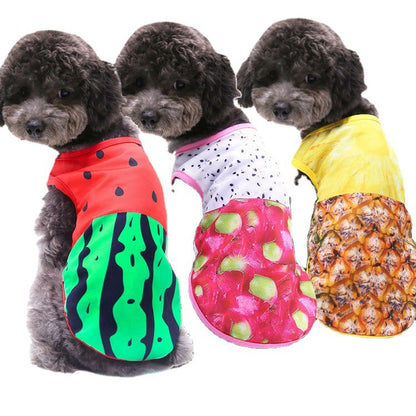 Pet Clothing Made Of Polyester For Spring And Summer, Perfect For Dogs