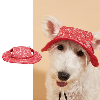 Cartoon Style Pet Hat Made Of Soft Polyester, Comfortable And Durable For Your Pet
