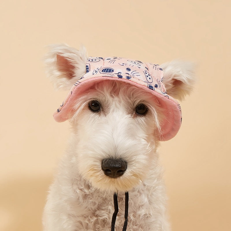 Cartoon Style Pet Hat Made Of Soft Polyester, Comfortable And Durable For Your Pet