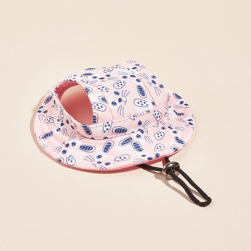Cartoon Style Pet Hat Made Of Soft Polyester, Comfortable And Durable For Your Pet