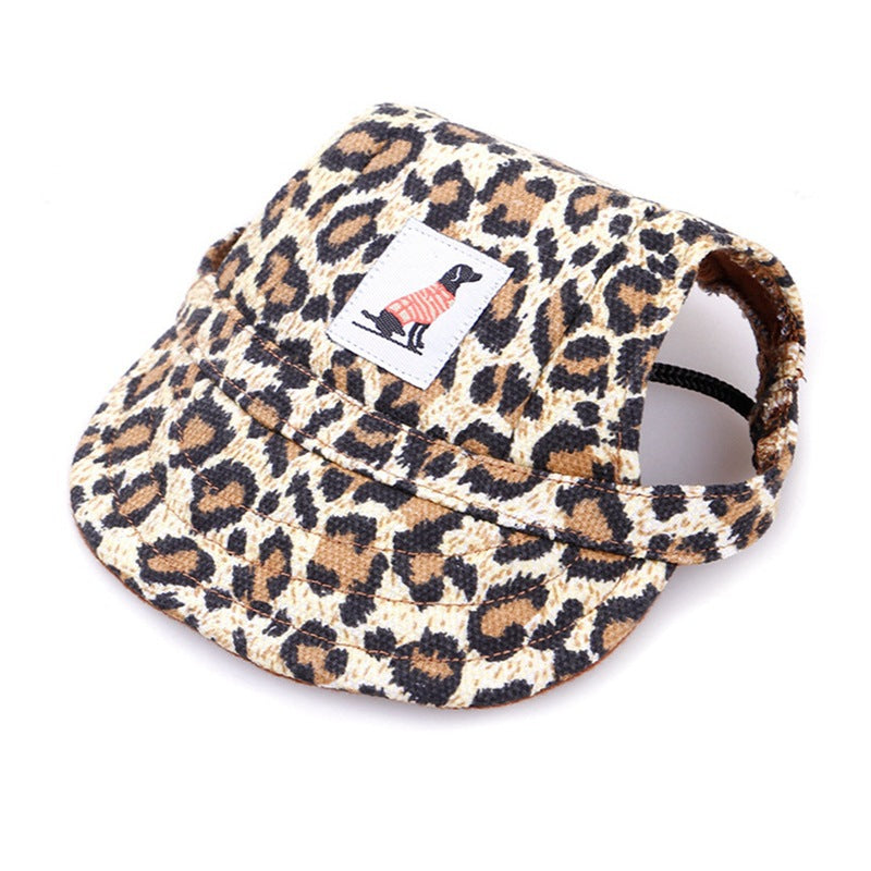 Summer Canvas Pet Hat For Dogs And Cats, Lightweight And Breathable Design