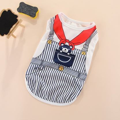 Pet Clothing Made Of Polyester For Spring And Summer, Perfect For Dogs