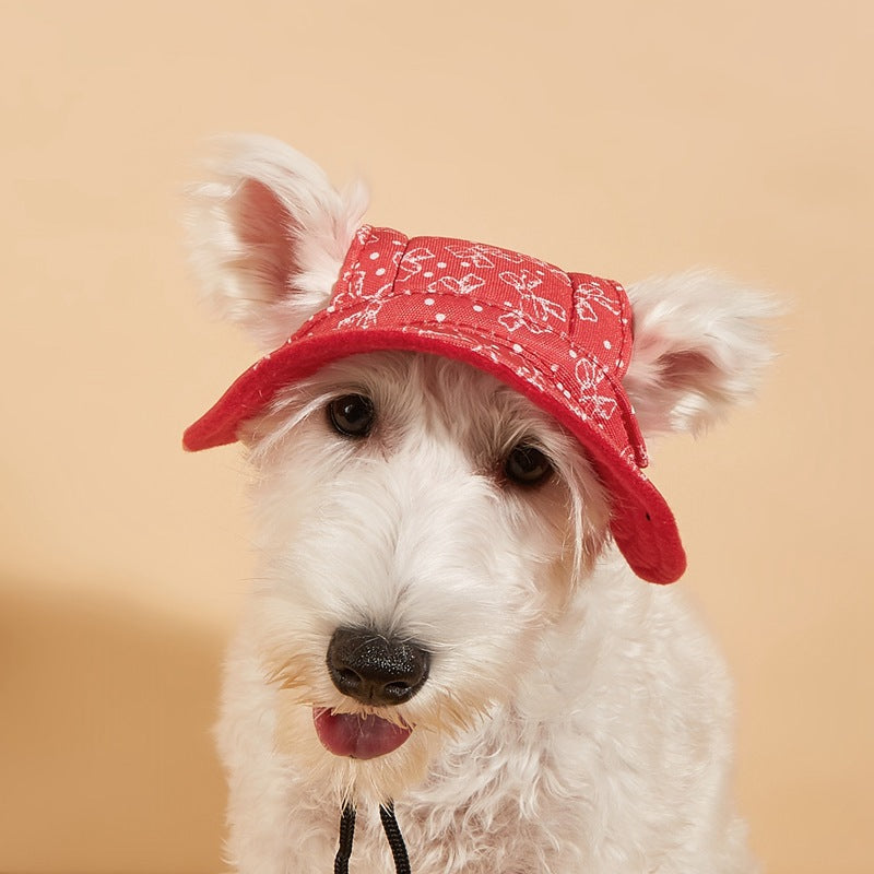 Cartoon Style Pet Hat Made Of Soft Polyester, Comfortable And Durable For Your Pet