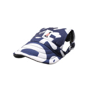 Blue and White Letters