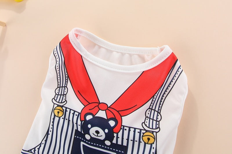 Pet Clothing Made Of Polyester For Spring And Summer, Perfect For Dogs