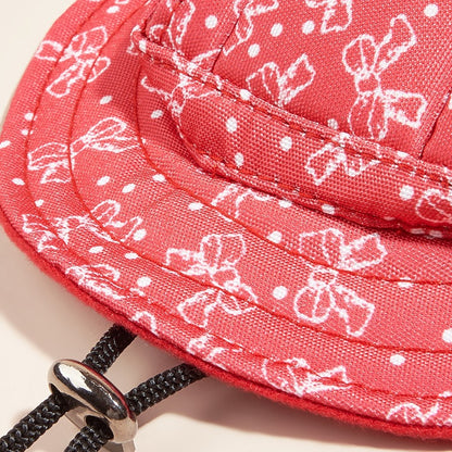 Cartoon Style Pet Hat Made Of Soft Polyester, Comfortable And Durable For Your Pet