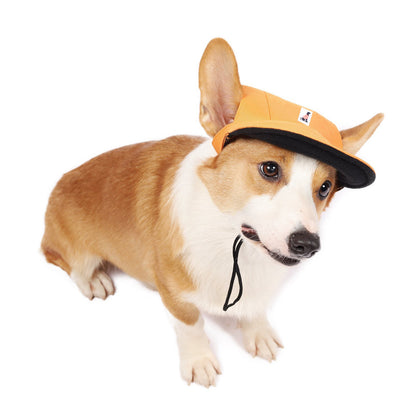 Summer Canvas Pet Hat For Dogs And Cats, Lightweight And Breathable Design
