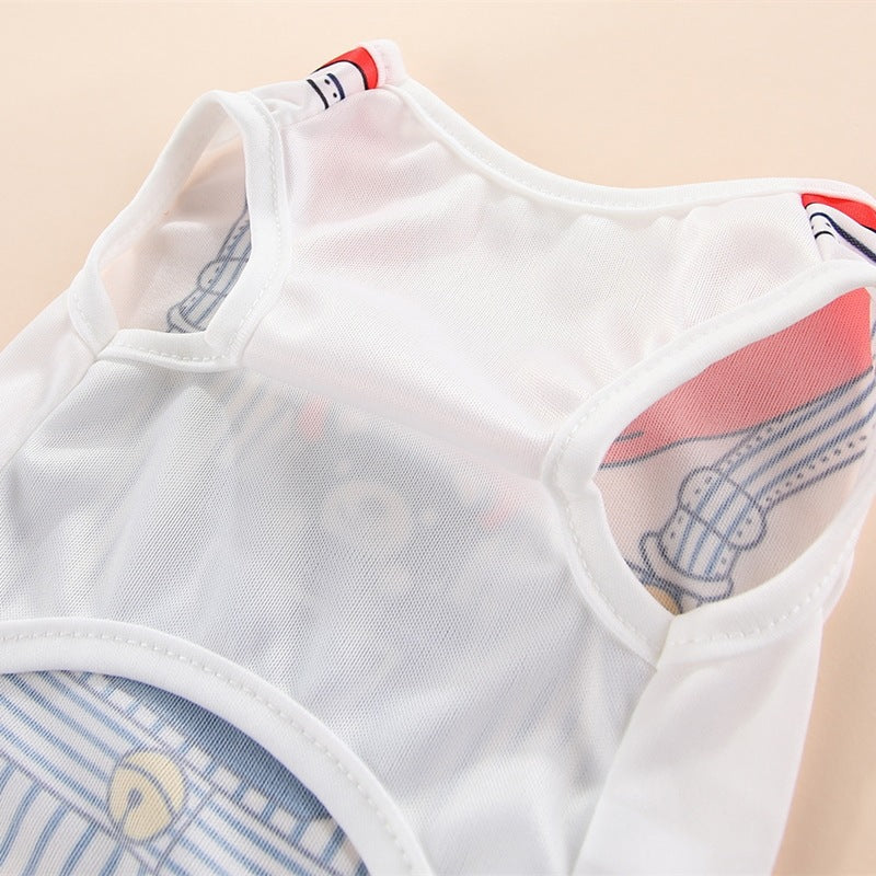 Pet Clothing Made Of Polyester For Spring And Summer, Perfect For Dogs