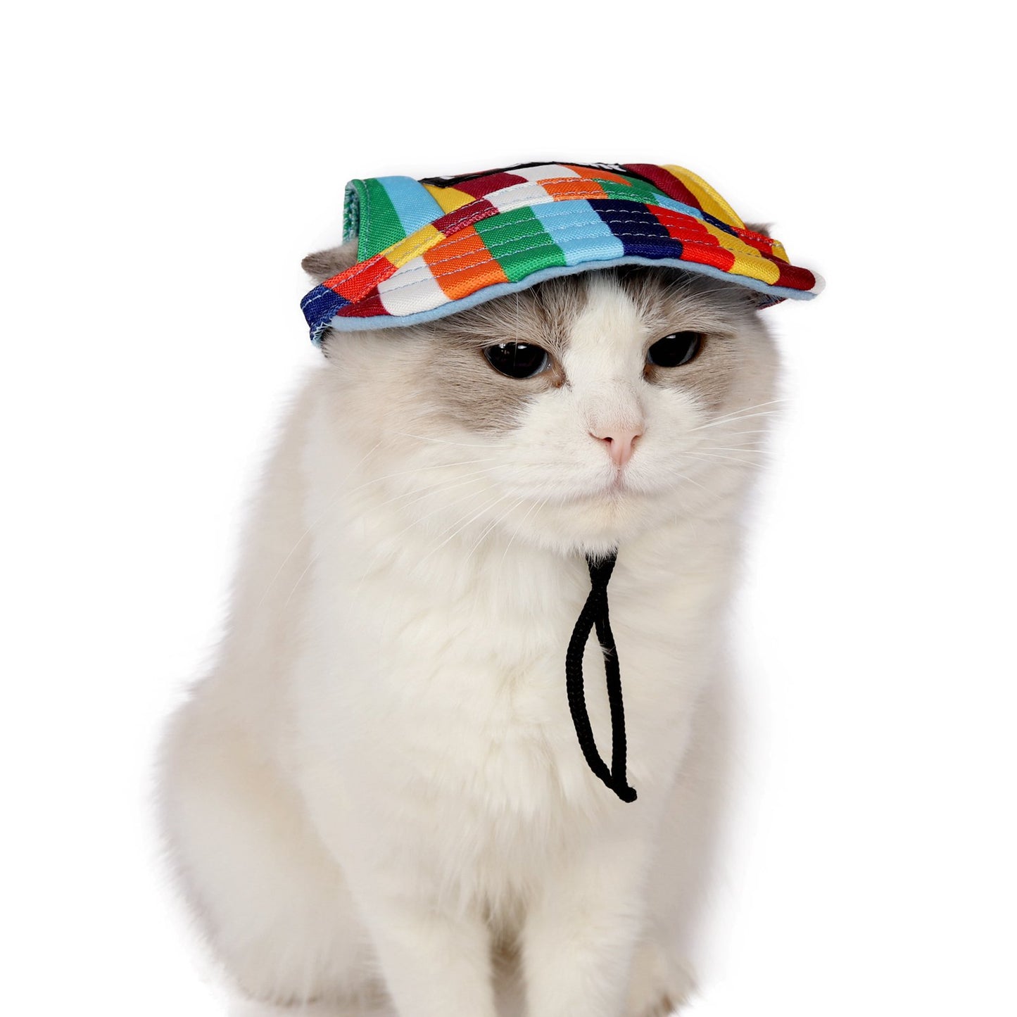 Summer Canvas Pet Hat For Dogs And Cats, Lightweight And Breathable Design