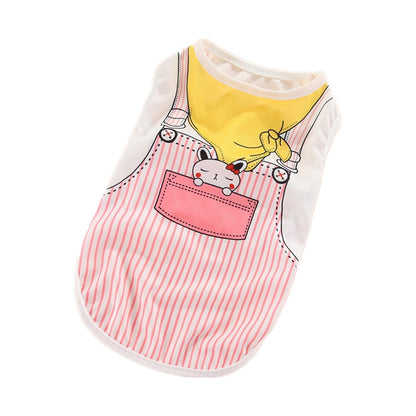Pet Clothing Made Of Polyester For Spring And Summer, Perfect For Dogs