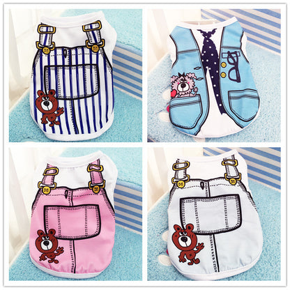 Pet Clothing Made Of Polyester For Spring And Summer, Perfect For Dogs