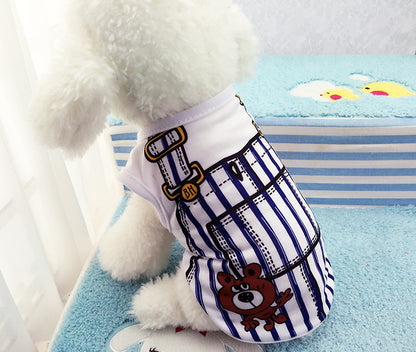 Pet Clothing Made Of Polyester For Spring And Summer, Perfect For Dogs