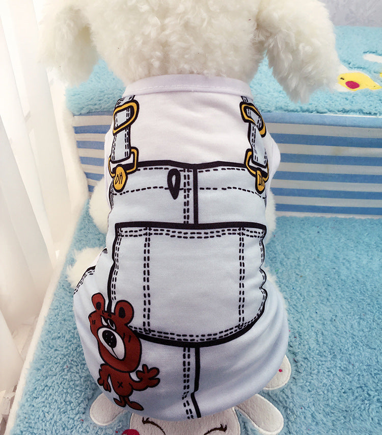 Pet Clothing Made Of Polyester For Spring And Summer, Perfect For Dogs