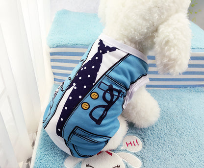 Pet Clothing Made Of Polyester For Spring And Summer, Perfect For Dogs